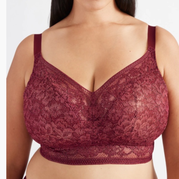 Knix Lace Longline Bustier Bra Sz XXXXL++ Black - Picture 8 of 8